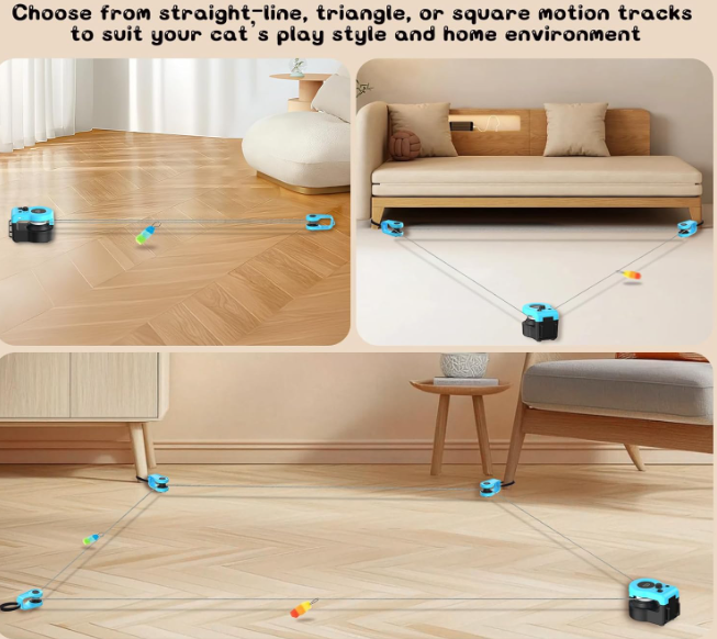 Revolutionize Your Cat's Playtime with the Adjustable Speed Cat Wheel Exerciser - Interactive Indoor Treadmill for Endless Fun!