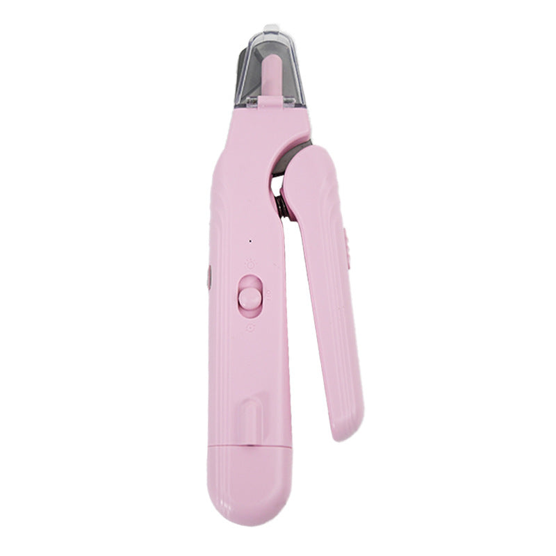 GlowTrim 3-in-1 LED Nail Clippers with Grinder for Cats & Dogs