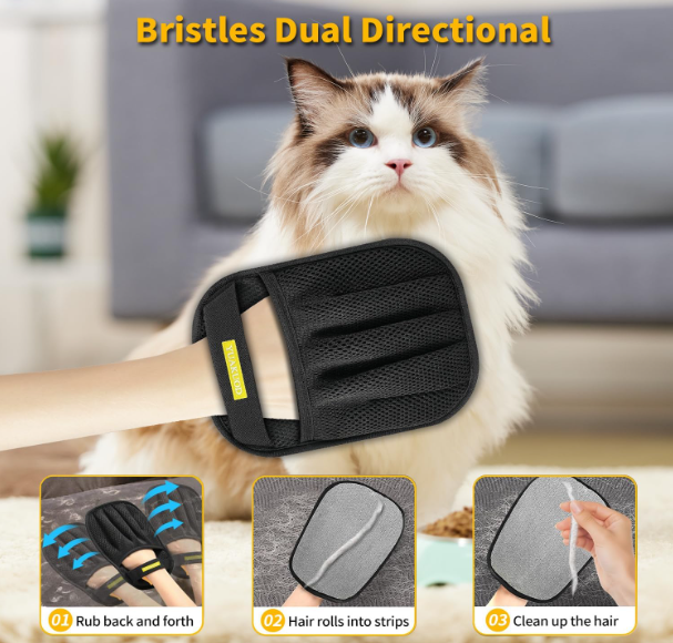 Petzro™ Anti-Slip Pet Hair Removal Glove